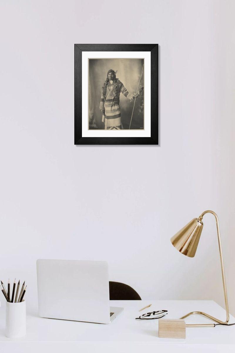 Shown hanging in a room: Modern 14"x12" (36x31cm)