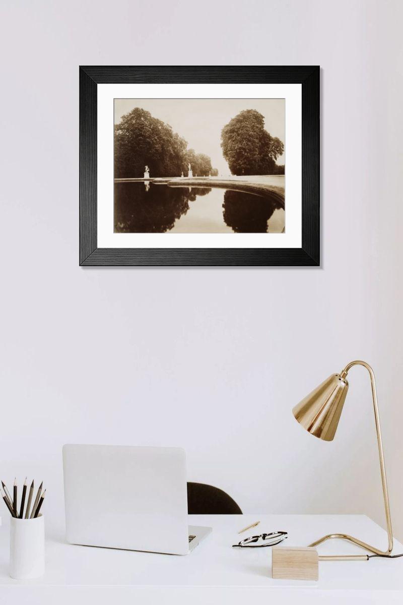 Shown hanging in a room: Modern 14"x12" (36x31cm)