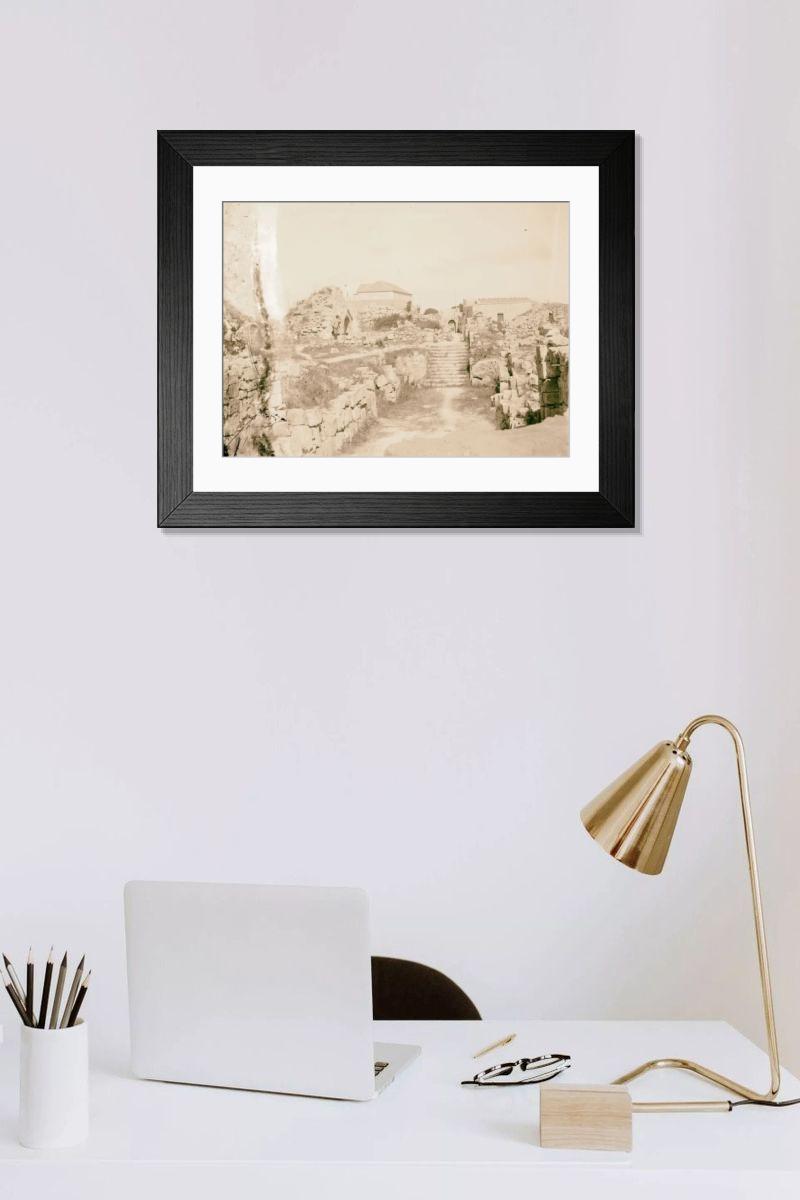 Shown hanging in a room: Modern 14"x12" (36x31cm)