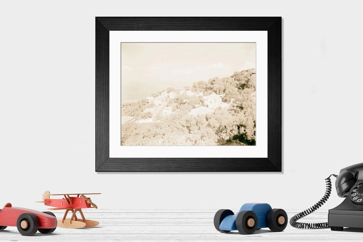 Shown hanging in a room: Modern 14"x12" (36x31cm)