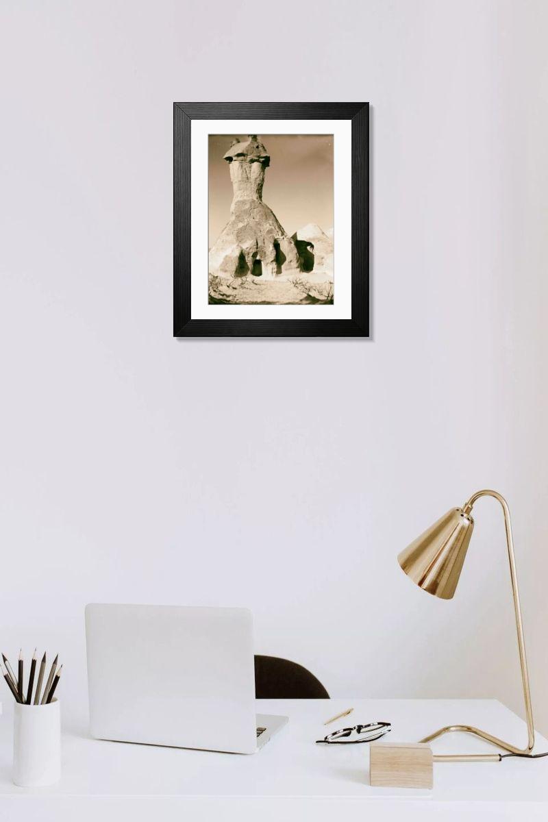 Shown hanging in a room: Modern 14"x12" (36x31cm)