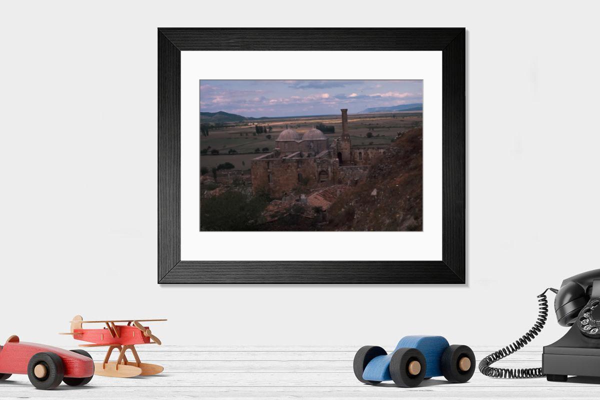 Shown hanging in a room: Modern 14"x12" (36x31cm)