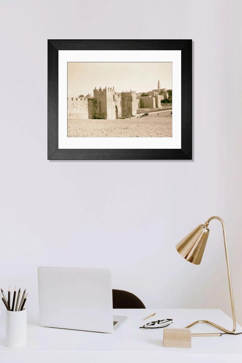 Shown hanging in a room: Modern 14"x12" (36x31cm)