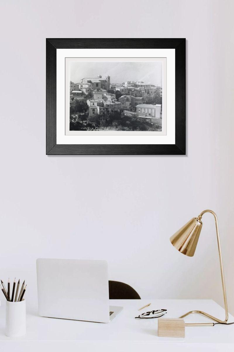 Shown hanging in a room: Modern 14"x12" (36x31cm)