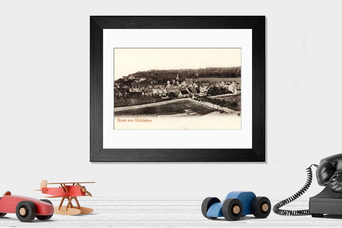 Shown hanging in a room: Modern 14"x12" (36x31cm)