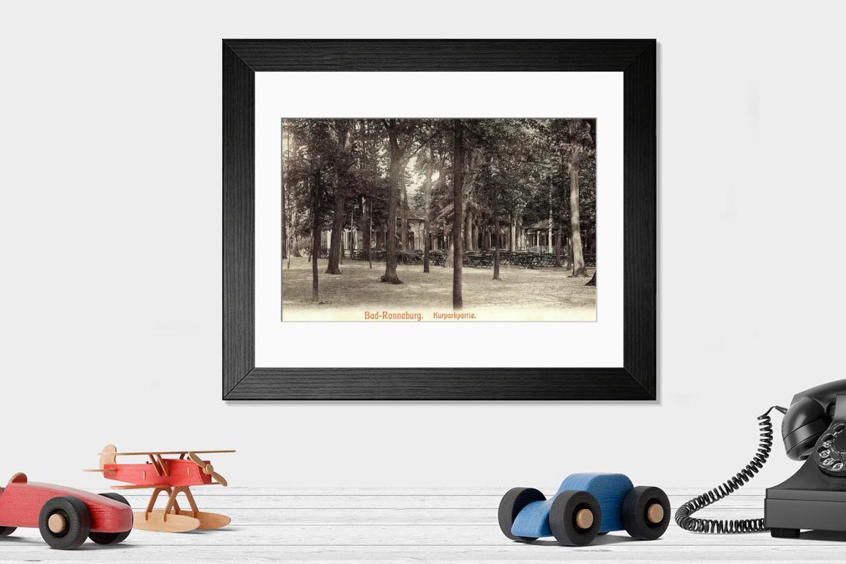 Shown hanging in a room: Modern 14"x12" (36x31cm)