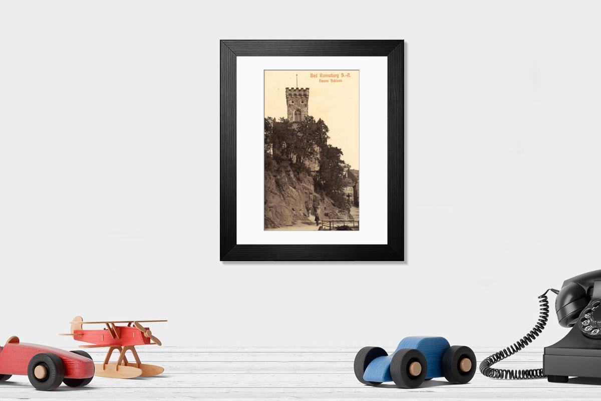 Shown hanging in a room: Modern 14"x12" (36x31cm)