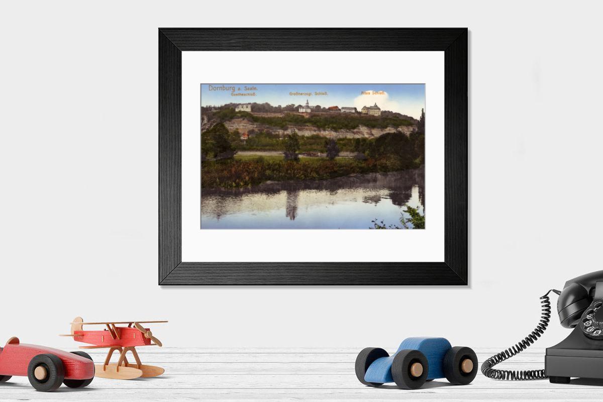 Shown hanging in a room: Modern 14"x12" (36x31cm)