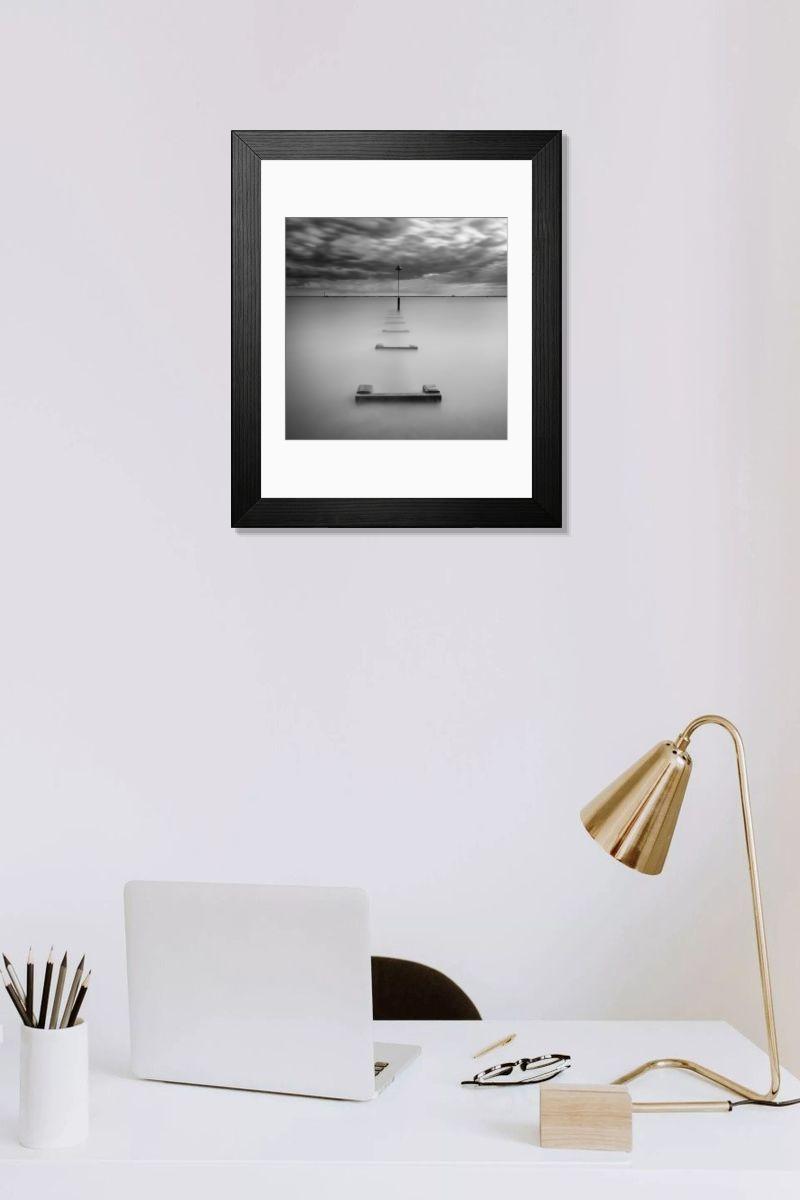 Shown hanging in a room: Modern 14"x12" (36x31cm)