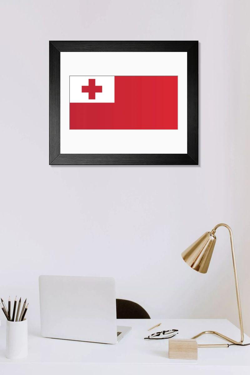 Shown hanging in a room: Modern 14"x12" (36x31cm)