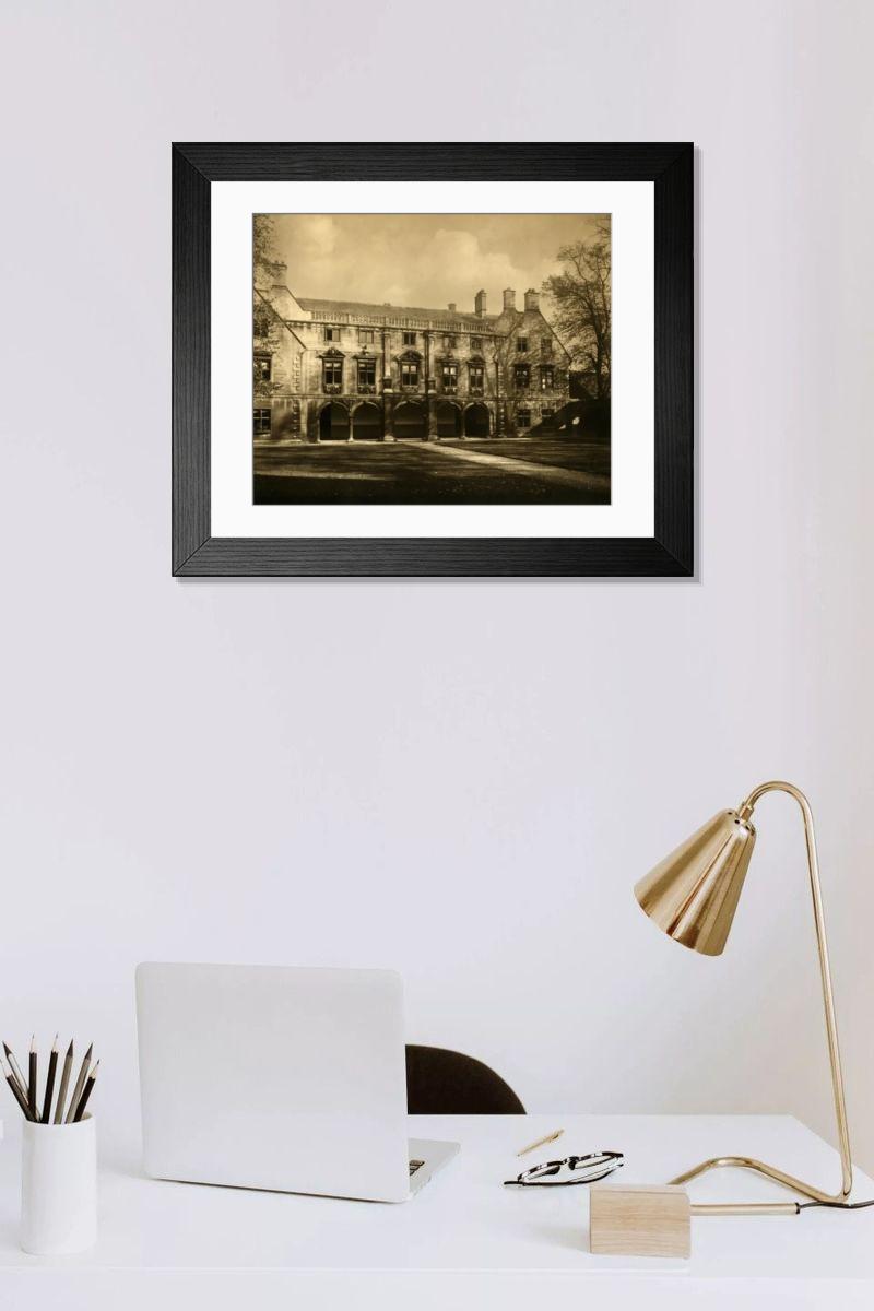 Shown hanging in a room: Modern 14"x12" (36x31cm)