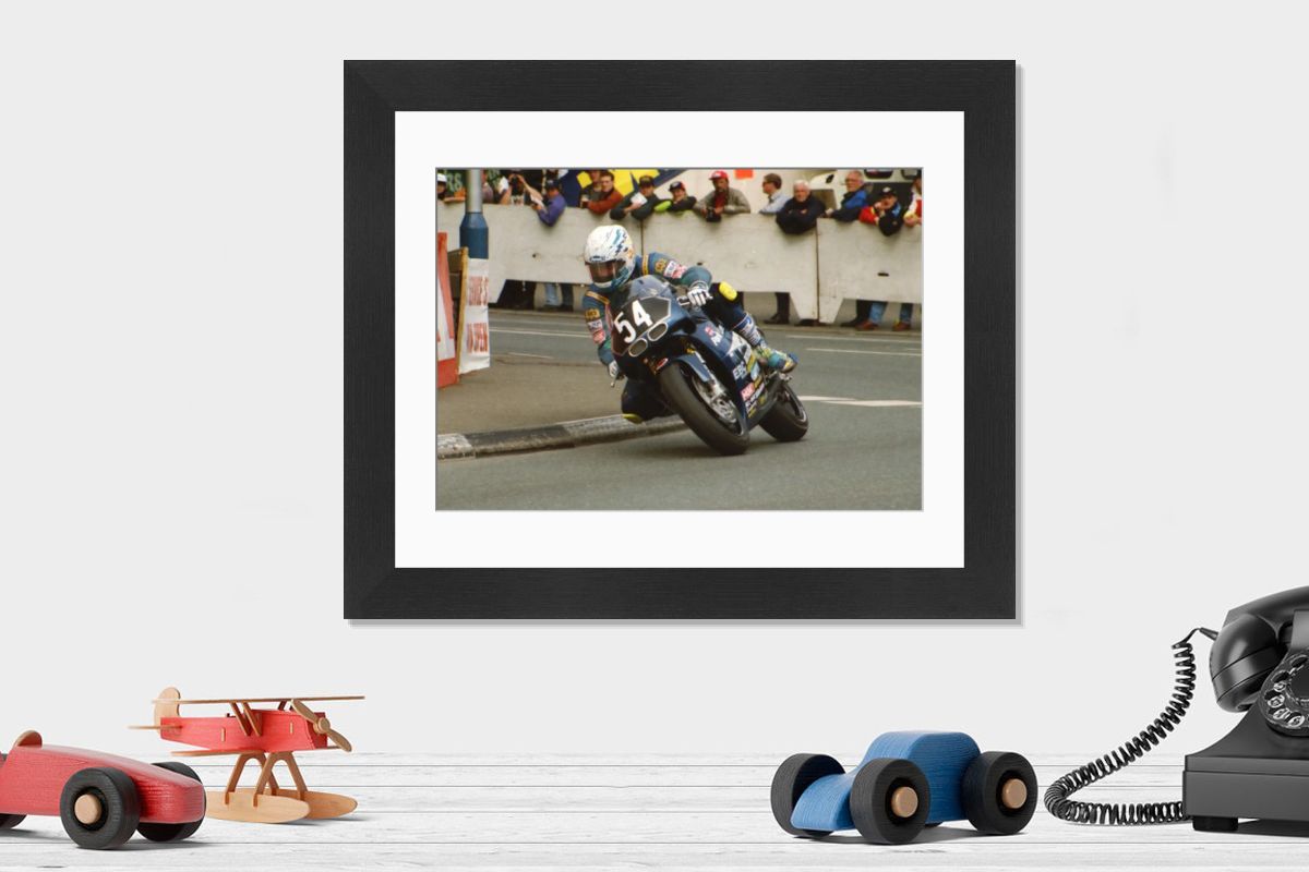 Dave Morris 1996 Singles TT Print. Art Prints, Posters & Puzzles