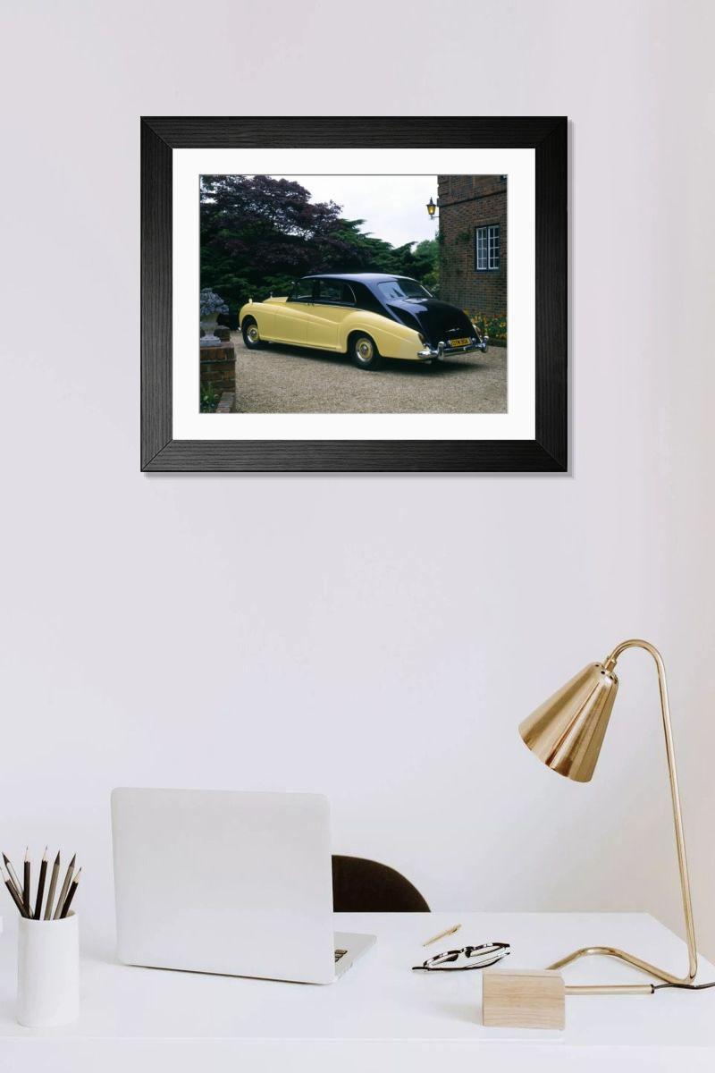 Shown hanging in a room: Modern 14"x12" (36x31cm)