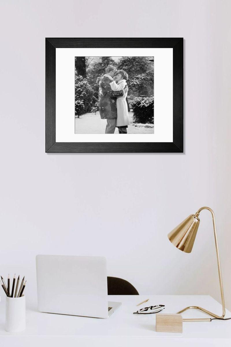 Shown hanging in a room: Modern 14"x12" (36x31cm)