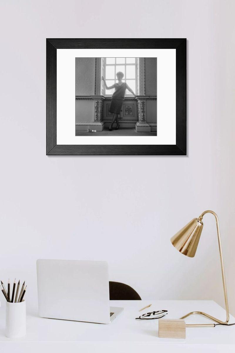 Shown hanging in a room: Modern 14"x12" (36x31cm)