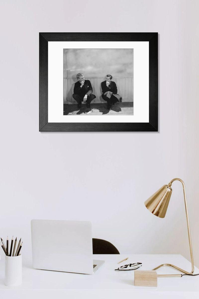 Shown hanging in a room: Modern 14"x12" (36x31cm)