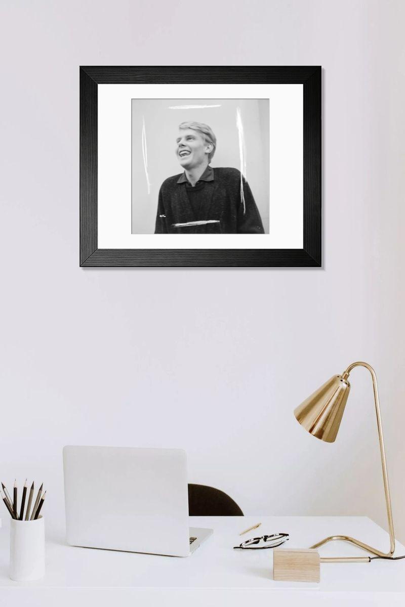 Shown hanging in a room: Modern 14"x12" (36x31cm)