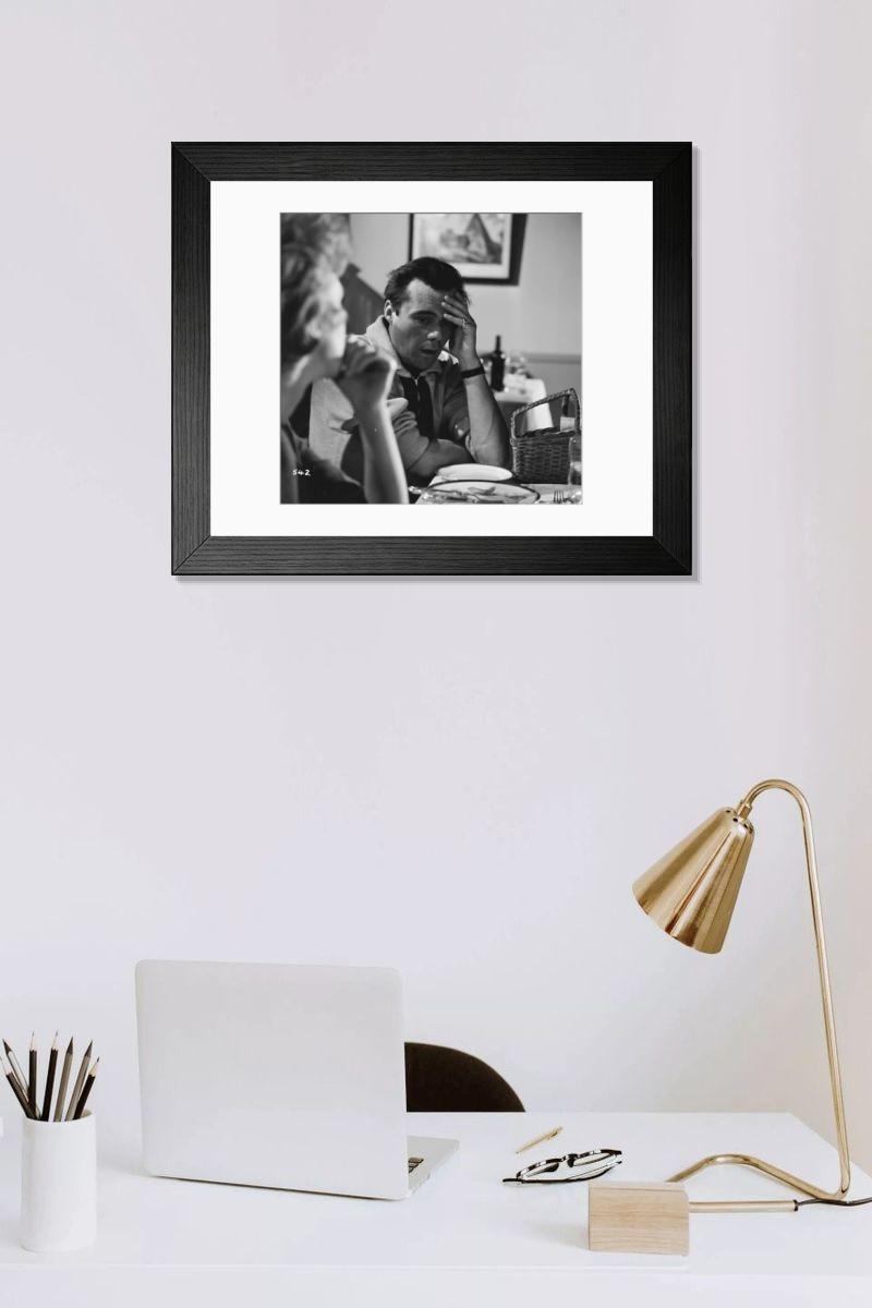 Shown hanging in a room: Modern 14"x12" (36x31cm)