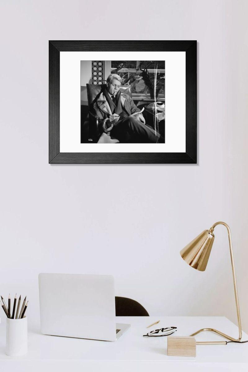 Shown hanging in a room: Modern 14"x12" (36x31cm)