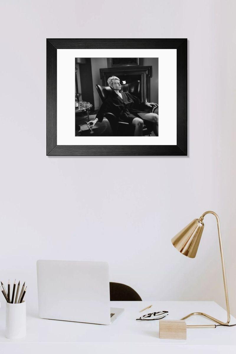 Shown hanging in a room: Modern 14"x12" (36x31cm)