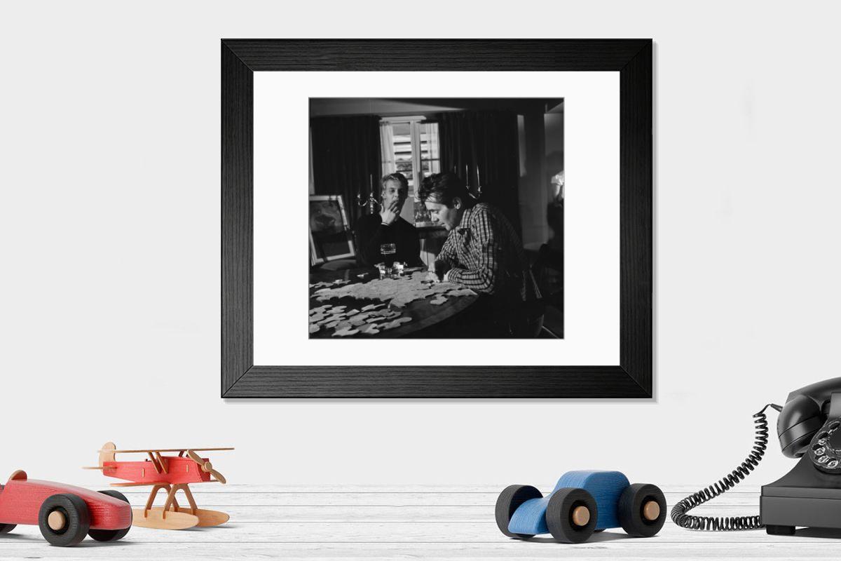 Shown hanging in a room: Modern 14"x12" (36x31cm)