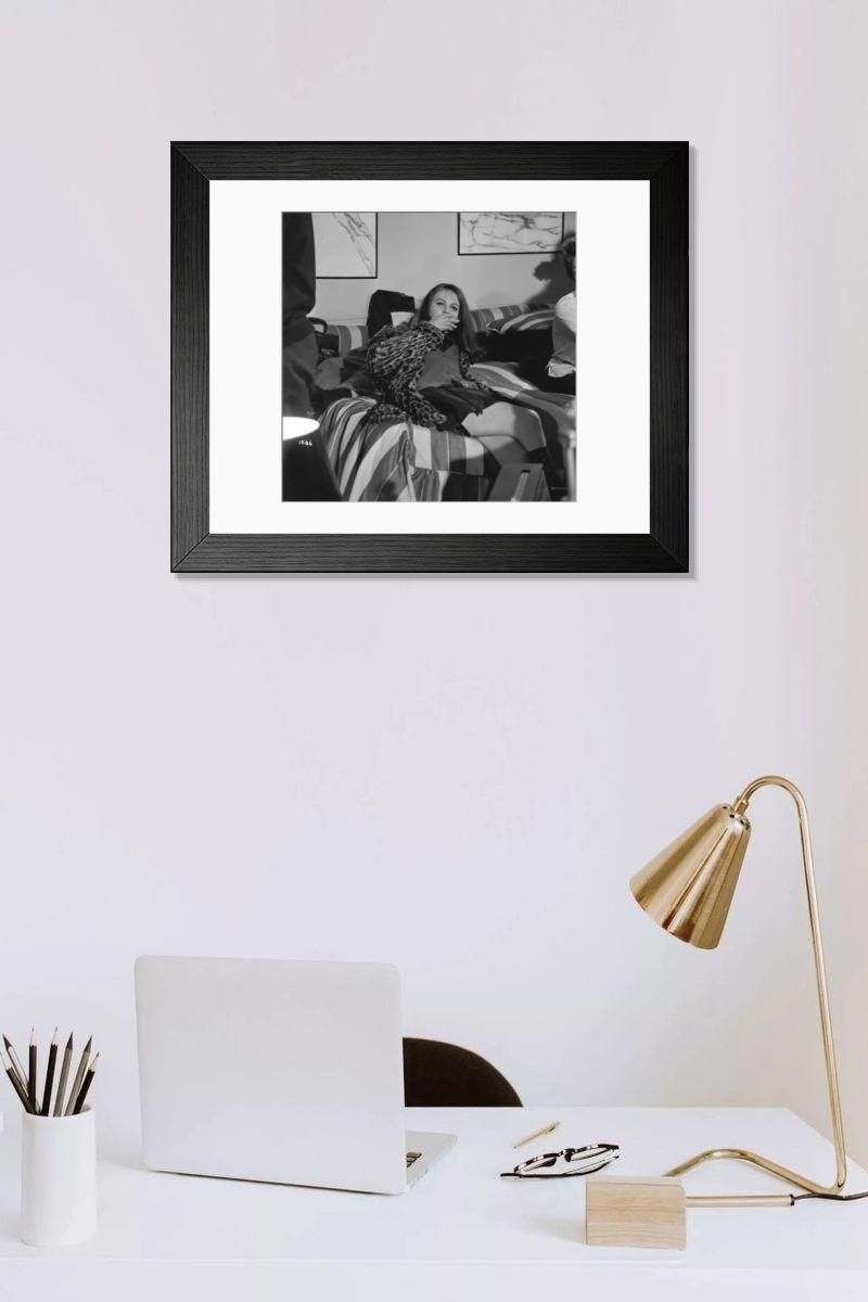 Shown hanging in a room: Modern 14"x12" (36x31cm)