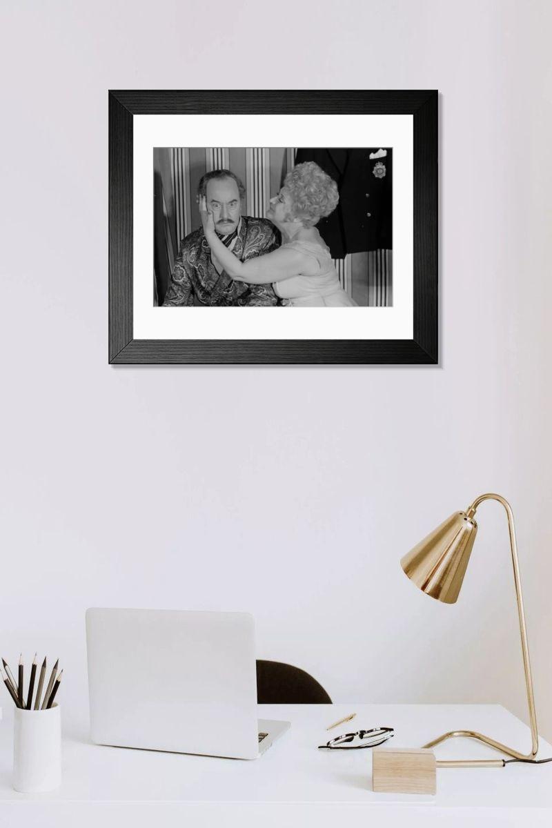 Shown hanging in a room: Modern 14"x12" (36x31cm)