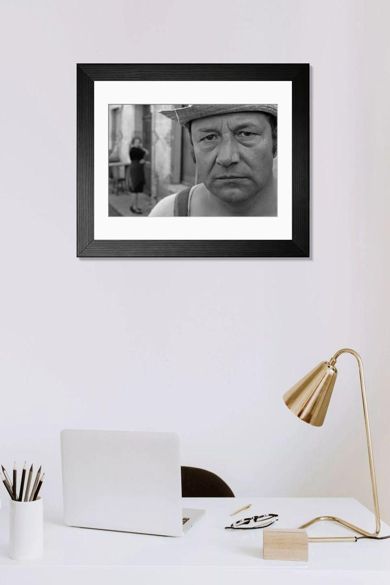 Shown hanging in a room: Modern 14"x12" (36x31cm)