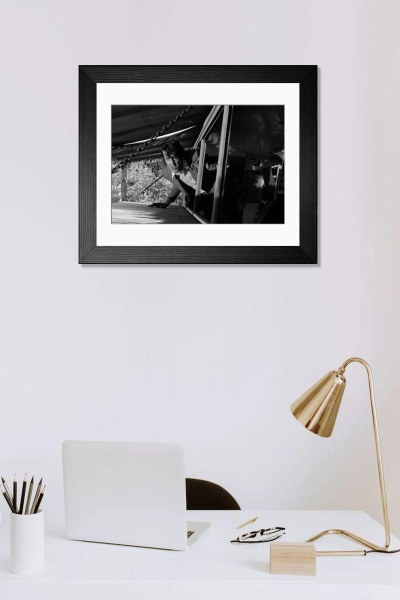 Shown hanging in a room: Modern 14"x12" (36x31cm)