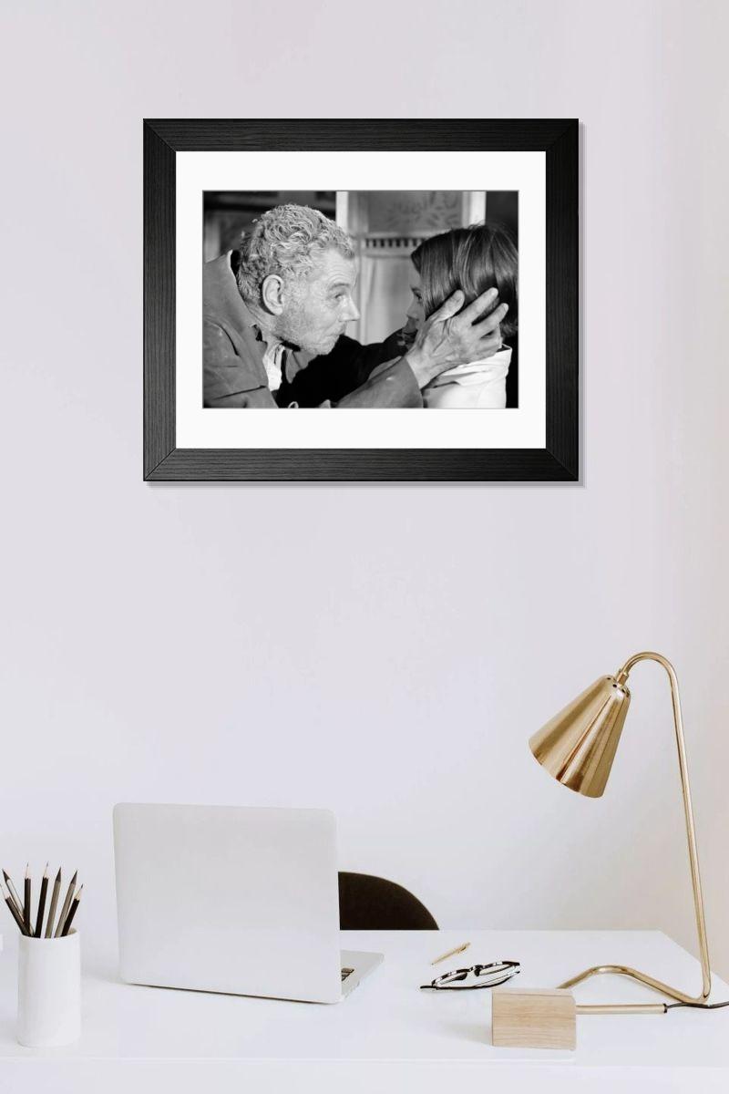 Shown hanging in a room: Modern 14"x12" (36x31cm)