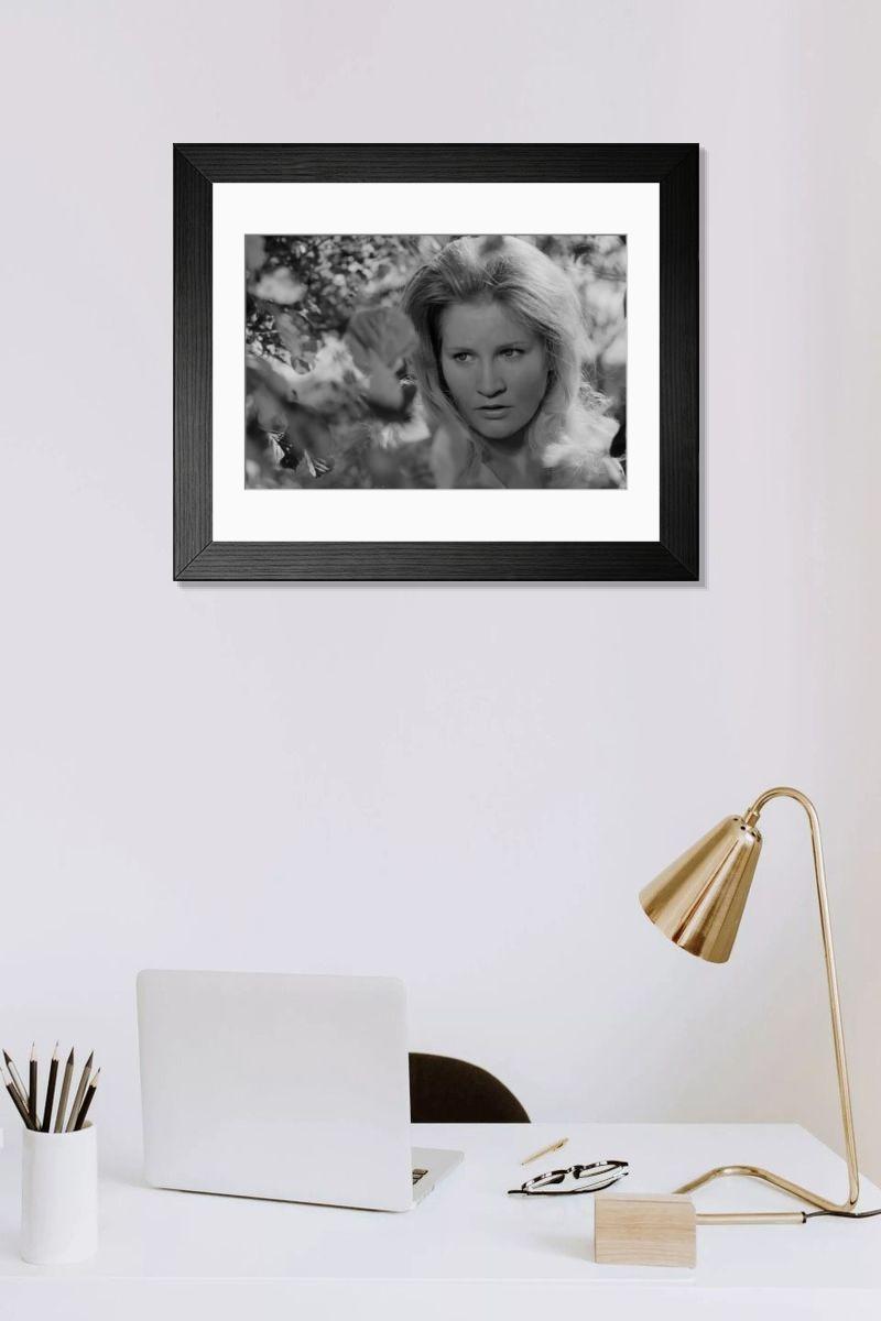 Shown hanging in a room: Modern 14"x12" (36x31cm)