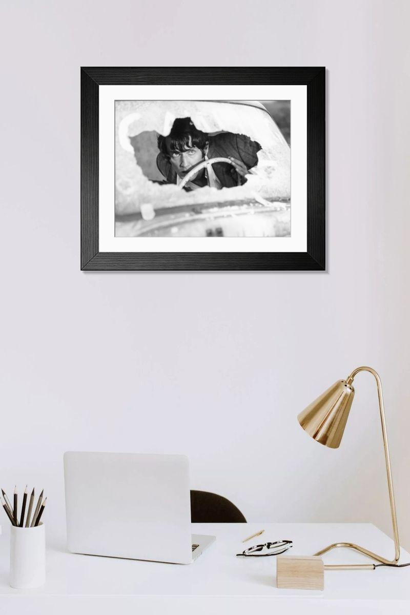 Shown hanging in a room: Modern 14"x12" (36x31cm)