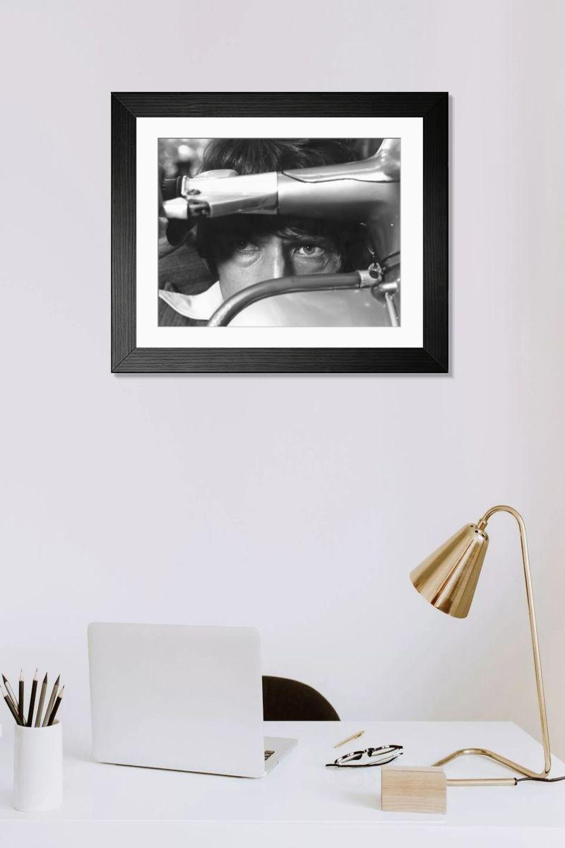 Shown hanging in a room: Modern 14"x12" (36x31cm)