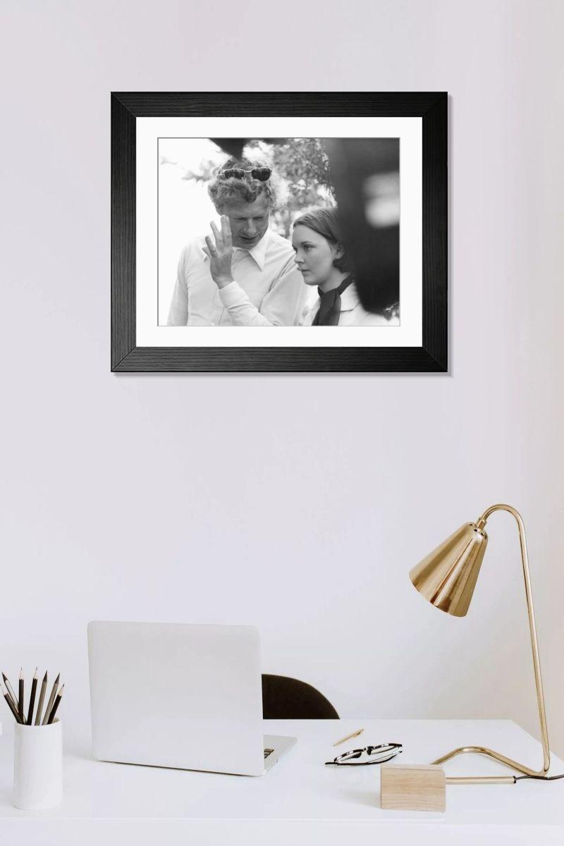 Shown hanging in a room: Modern 14"x12" (36x31cm)
