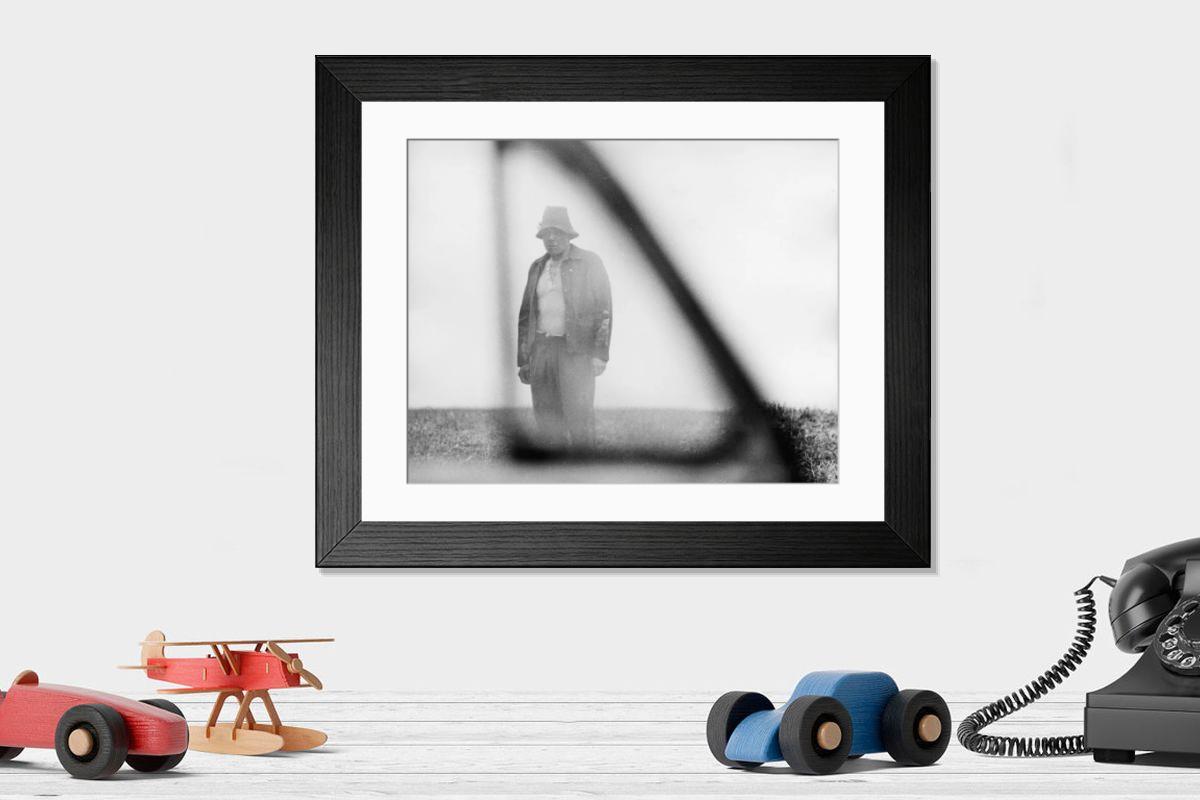 Shown hanging in a room: Modern 14"x12" (36x31cm)