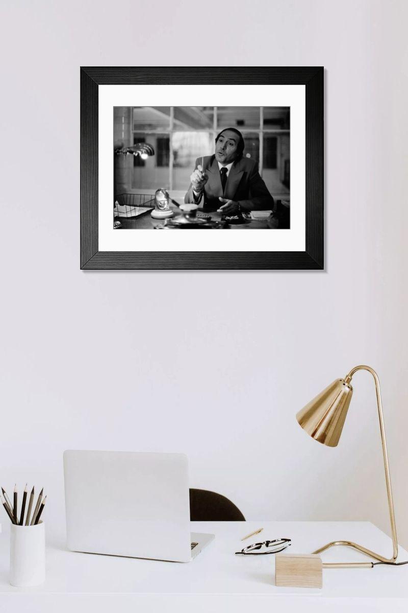 Shown hanging in a room: Modern 14"x12" (36x31cm)