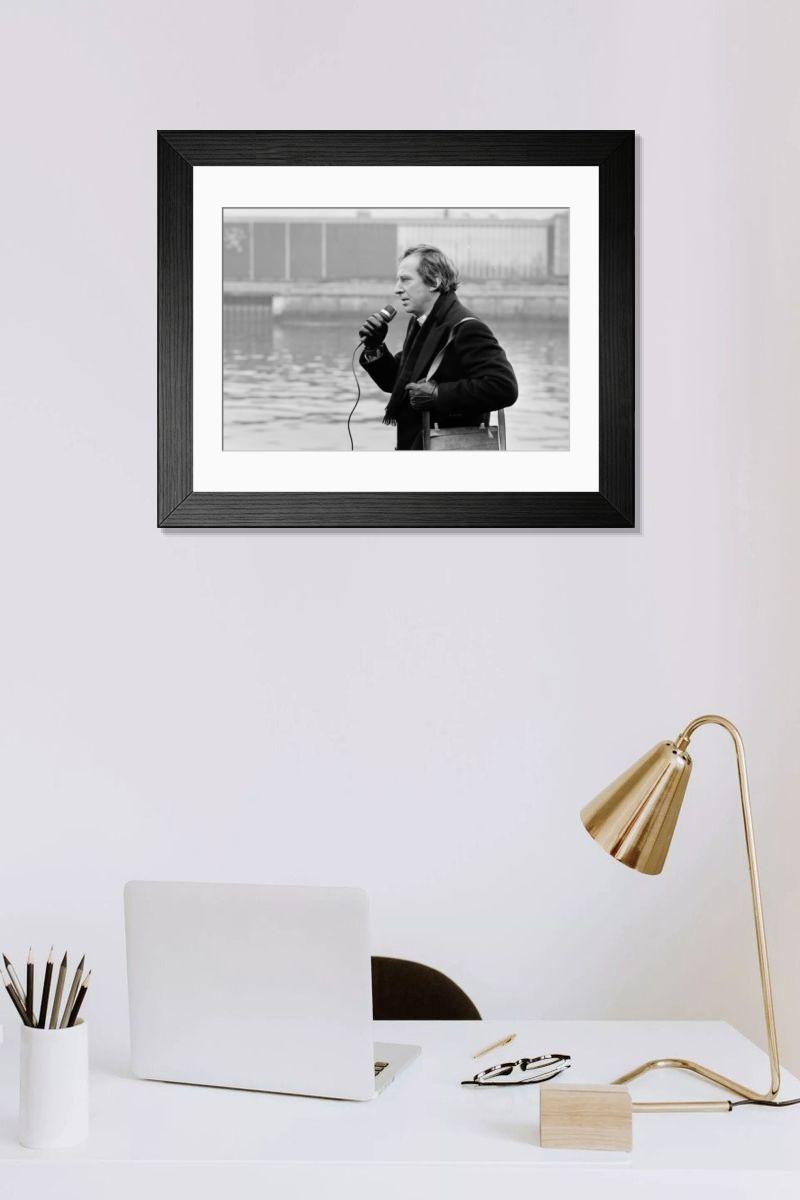 Shown hanging in a room: Modern 14"x12" (36x31cm)