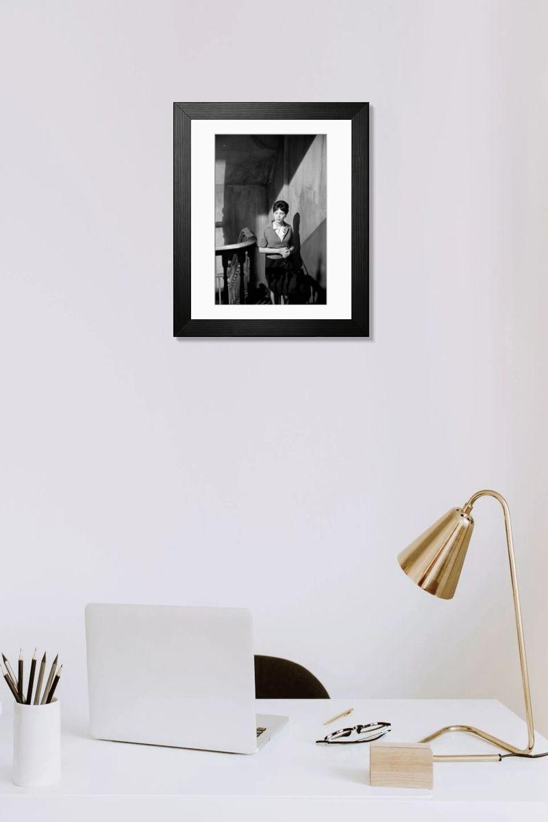 Shown hanging in a room: Modern 14"x12" (36x31cm)