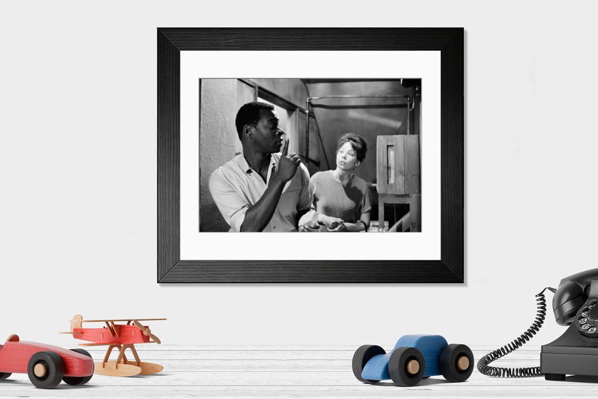 Shown hanging in a room: Modern 14"x12" (36x31cm)