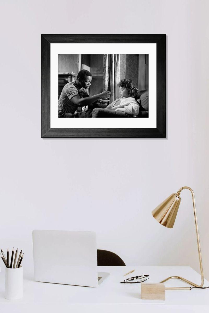 Shown hanging in a room: Modern 14"x12" (36x31cm)