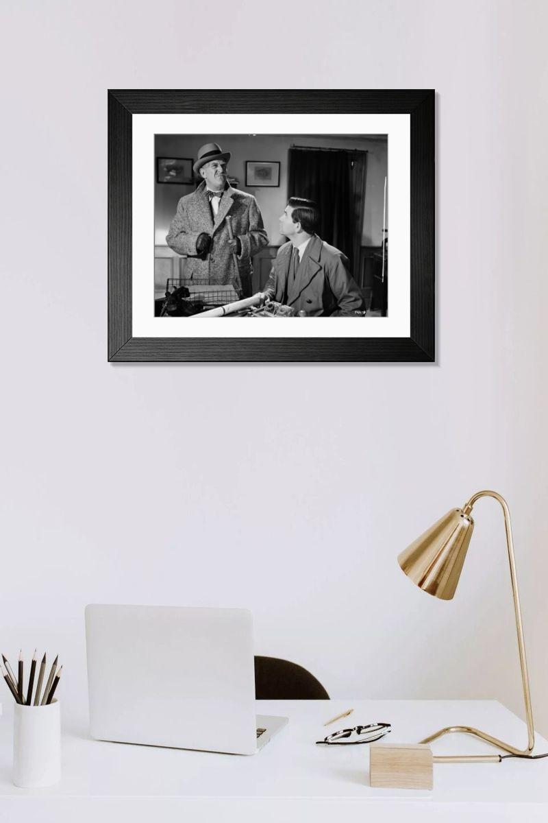 Shown hanging in a room: Modern 14"x12" (36x31cm)