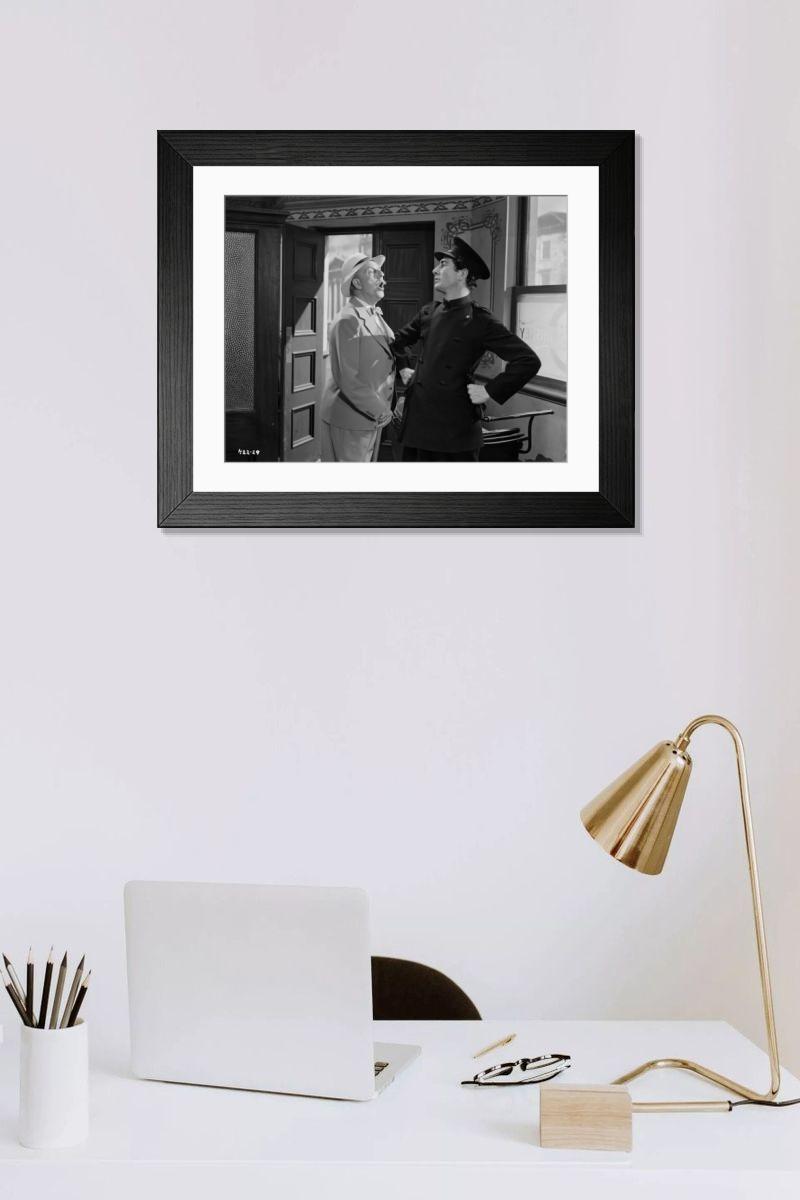 Shown hanging in a room: Modern 14"x12" (36x31cm)