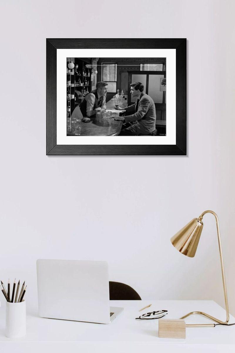 Shown hanging in a room: Modern 14"x12" (36x31cm)