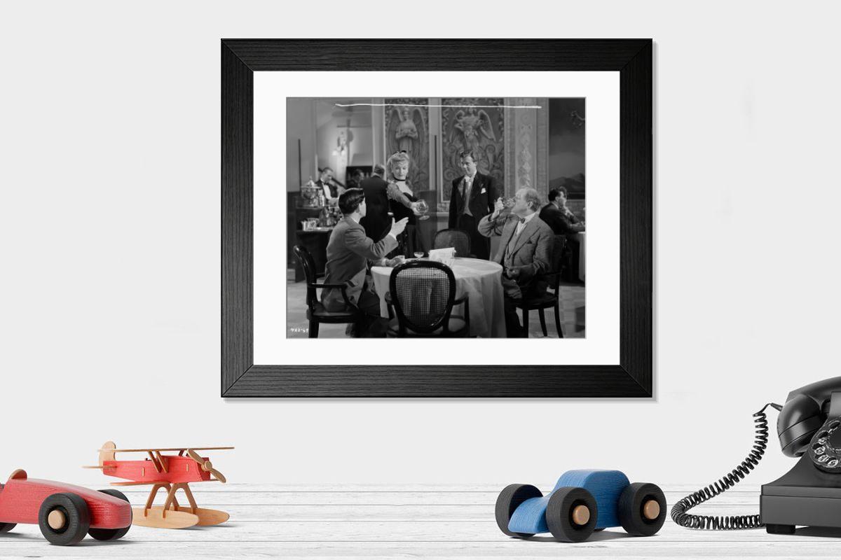 Shown hanging in a room: Modern 14"x12" (36x31cm)