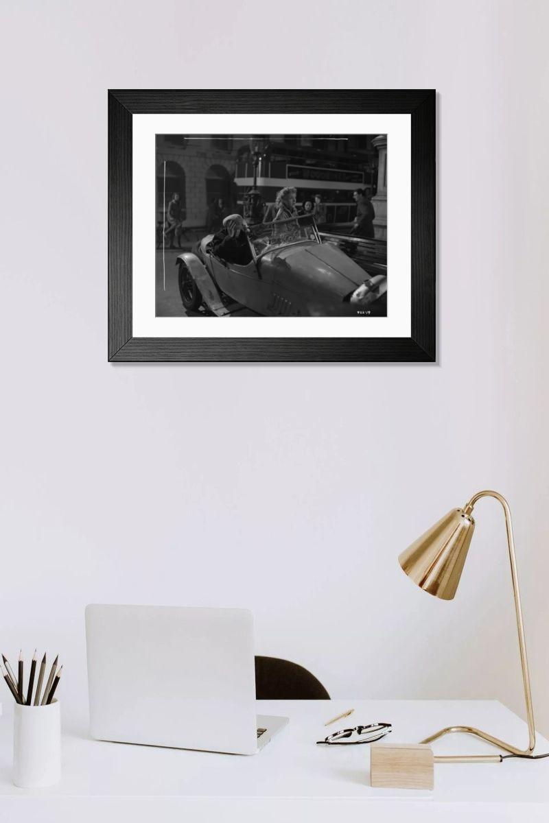 Shown hanging in a room: Modern 14"x12" (36x31cm)