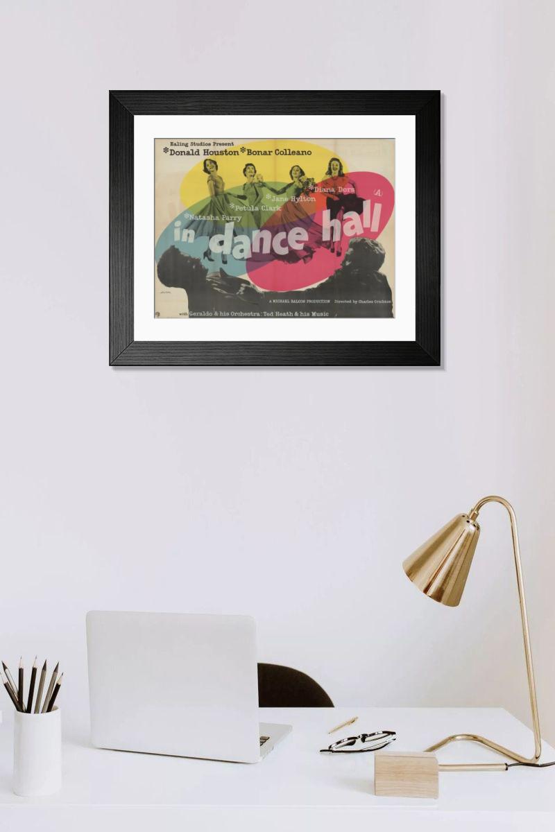 Shown hanging in a room: Modern 14"x12" (36x31cm)