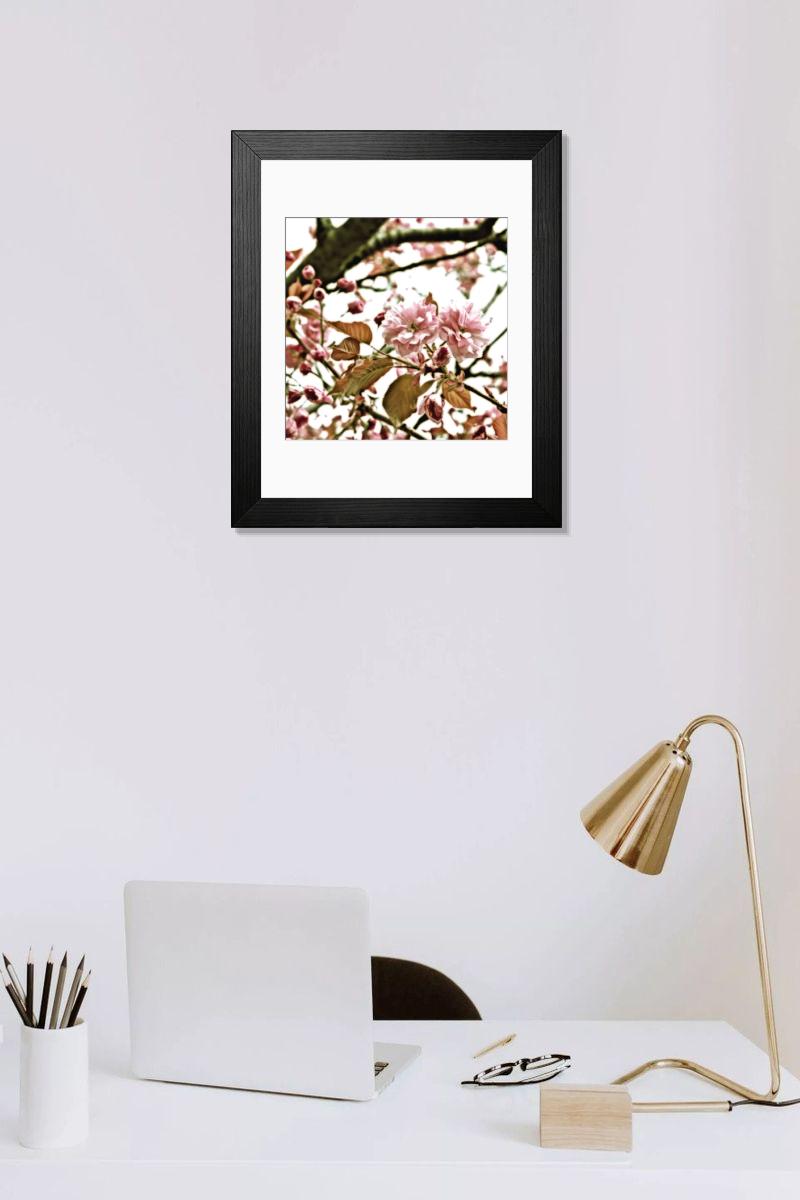Shown hanging in a room: Modern 14"x12" (36x31cm)