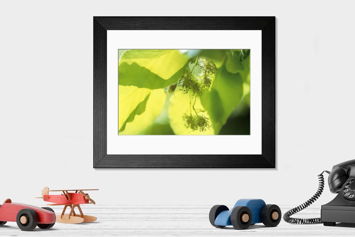 Shown hanging in a room: Modern 14"x12" (36x31cm)