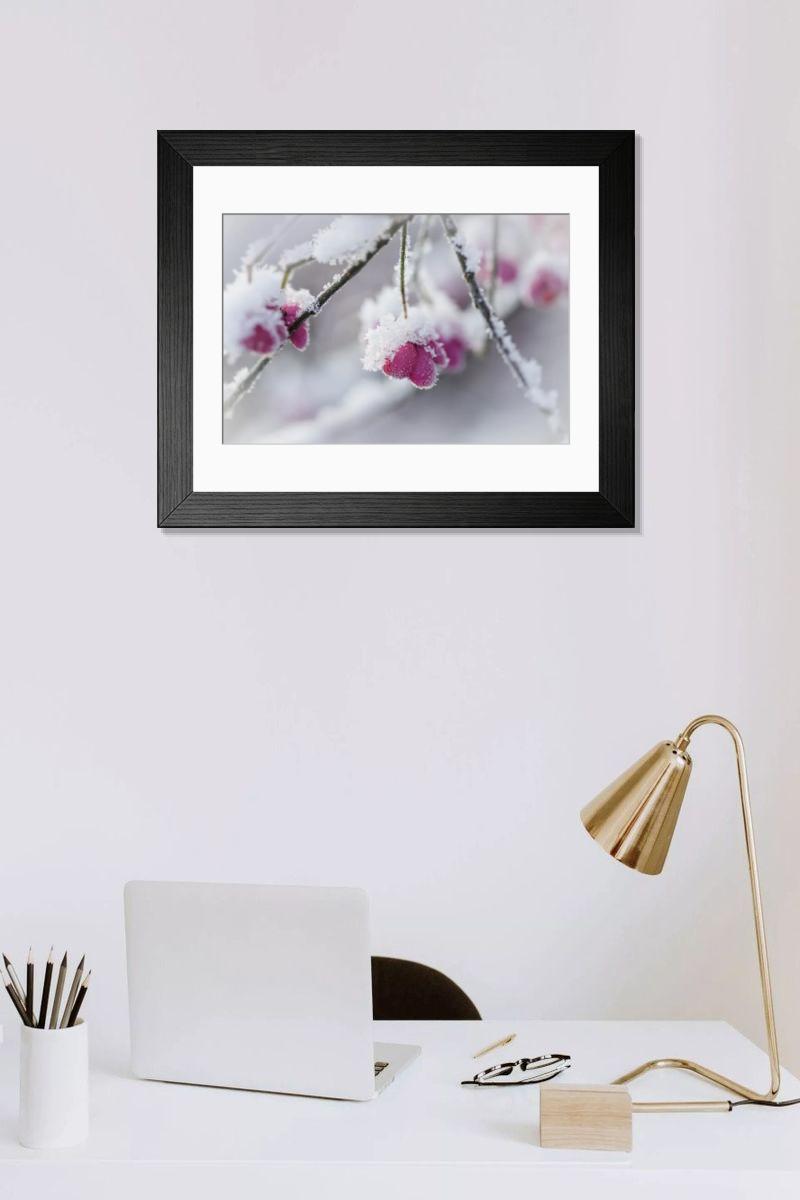 Shown hanging in a room: Modern 14"x12" (36x31cm)