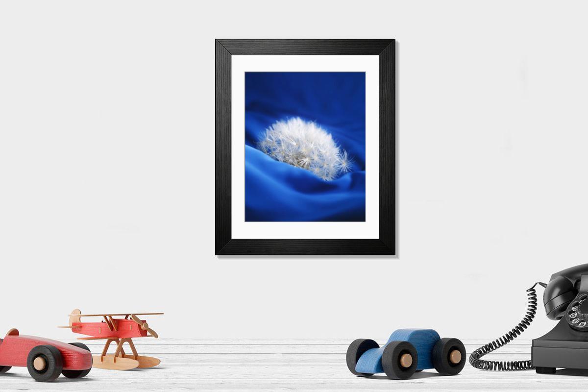 Shown hanging in a room: Modern 14"x12" (36x31cm)